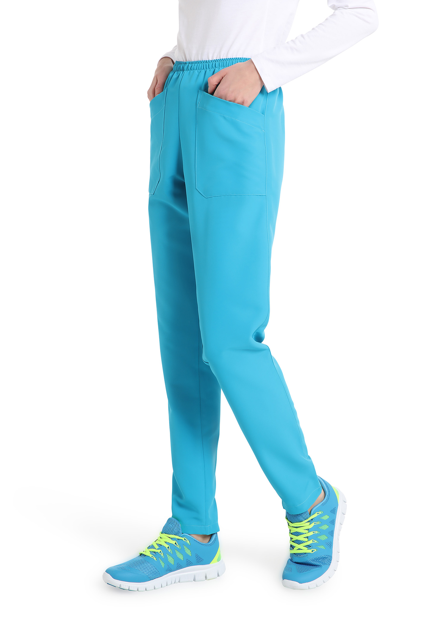 Unisex trouser (Turquoise) – premium dental product from Barmaan Dental, South African distributor of Dispotech Switzerland