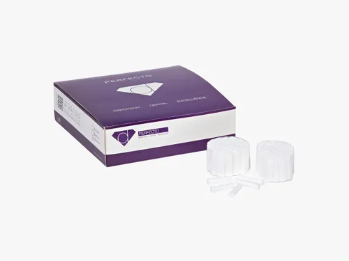 Dental cotton roll – disposables product available from Barmaan Dental South Africa