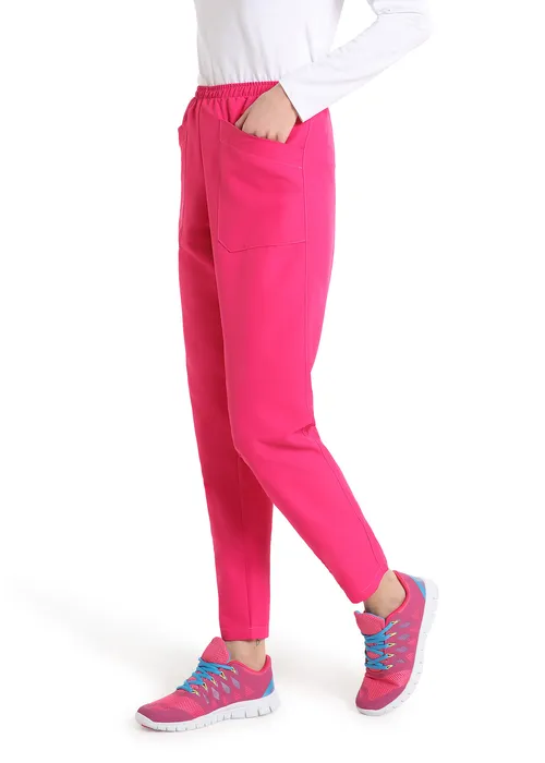 Unisex trouser (Pink) – medical-uniforms product available from Barmaan Dental South Africa